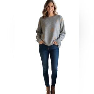 Vince Camuto Gray Knit Sweater